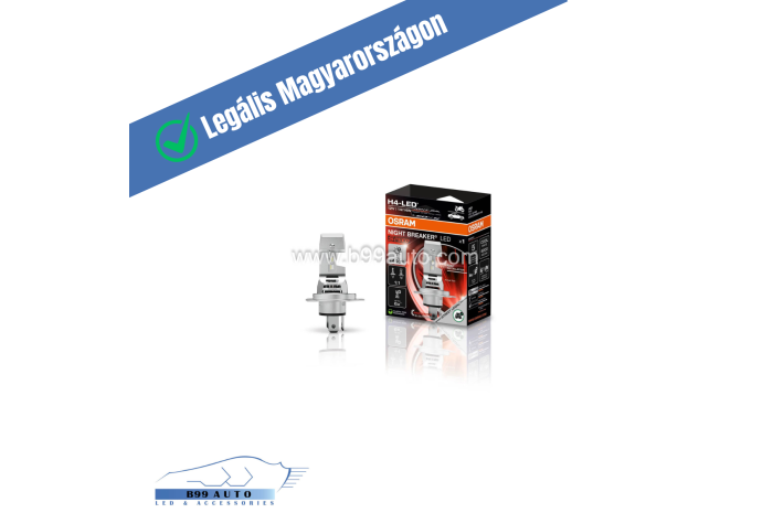 Osram Night Breaker H4 LED SPEED +450% - MOTOR